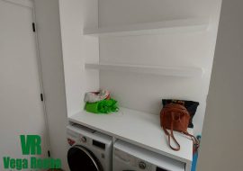 Mueble armario a medida para lavadora